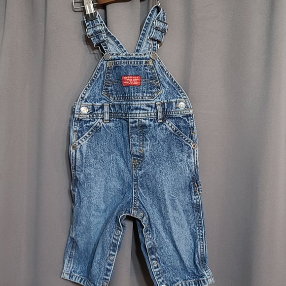 Guess Baby Other - Guess Baby overall carpenter jeans size 6-9 months